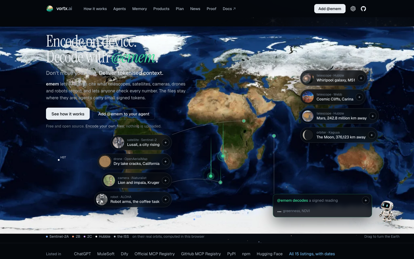 Vortx landing_page