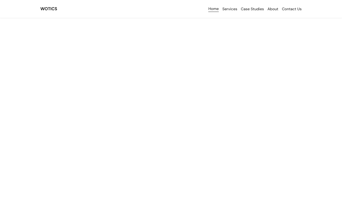WOTICS landing_page